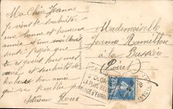 CPA Fantaisie Bonne annee