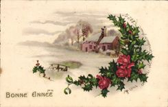 CPA Fantaisie Fleurs