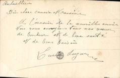 CPA Fantaisie Bonne annee