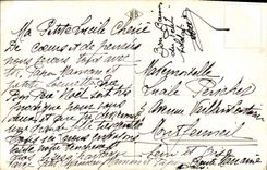 VINTAGE POSTCARD Fantasy Christmas Angels