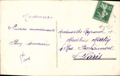 CPA Fantaisie Homme Soldat Militaria 