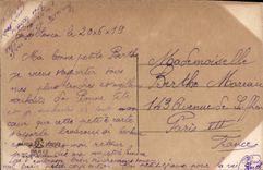 VINTAGE POSTCARD Fantasy Flowers brodee