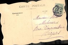 VINTAGE POSTCARD Fantasy Flower Child Doves