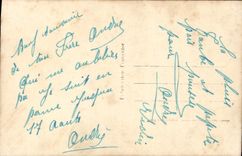 CPA Fantaisie Homme Soldat Militaria Poilu