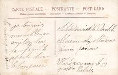 VINTAGE POSTCARD Fantasy Woman Language of the Marguerite