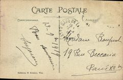 VINTAGE POSTCARD Fantasy country life small the fermieres Children Folklore