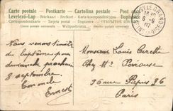 VINTAGE POSTCARD sincere Friendship Birds