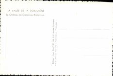 CPM La Vallee de la Dordogne Le Chatau de Castelnau Bretenoux