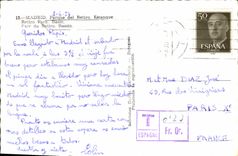 MODERN CARD Madrid Parks del Retiro Estanque Retiro Park Basin