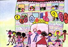 CPM Ecole publique Enfants 1882 1982