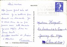 MODERN CARD the Eastern Pyrenees Perpignan Elne Argeles Collioure