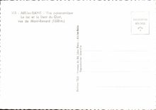 MODERN CARD Aix Les Bains Panoramic View the Lake and the Tooth of the cat seen of the Revard Mount