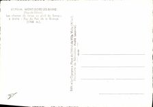 MODERN CARD Mont Les Bains Gilds the Snowfields to the foot of Sancy Puy de Pan of the Barn