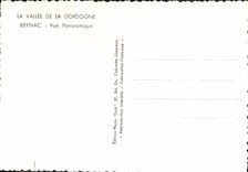 MODERN CARD Beynac Panoramic View