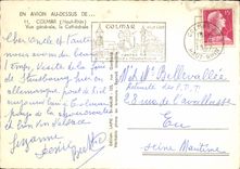 MODERN CARD Colmar View the Cathedral