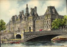 CPM Paris L'Hotel de Ville