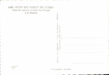 CPM Route Des Gorges Du Verdon Point de Vue sur le Fond des Gorges a la Mescla