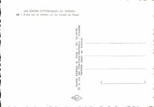 MODERN CARD Picturesque Falls Of the Verdon