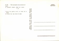 POSTAL MODERNA Manhir Bretaña