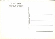 MODERN CARD Colomar Places cathedral Ancien Seat of Justice (nice shot)