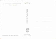CPM La Normandie Gastronomique Tabel regionale