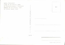 MODERN CARD Toledo Put el Greco patio