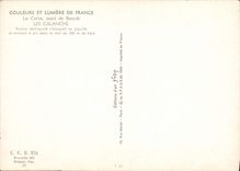 POSTAL MODERNA el corso de la belleza la cala destrozó la roca que soltaba de aguja