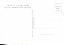 CPM Revard Les Hotel Chaine des Alpes et Mont Blanc