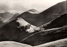 MODERN CARD ND Pilgrimage of Salette the sanctuary in a break