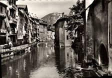 CPM Annecy Les Vieux Quartiers et le Canal du Thiou