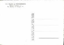 CPM Palais De Fontainebleau Galerie Francois 1er