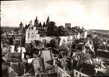 MODERN CARD Loaches the Castle Seen of the Tower St Antoine