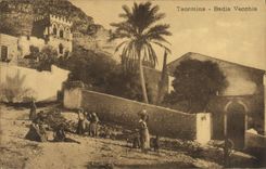 CPA Taormina Badia Vecchia Femmes 