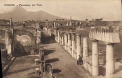 CPA Pompei Panorama Col Foro