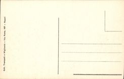 Collar Foro del panorama de Pompeya de la POSTAL de la VENDIMIA