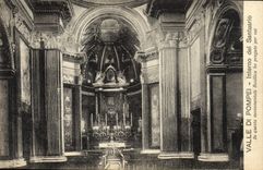 CPA Valle Di Pompei interno Del Santuario 