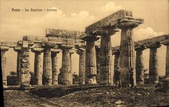 VINTAGE POSTCARD Pesto Basilicia Interno