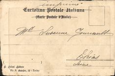 CPA Pecheurs Peche Italie