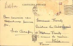 VINTAGE POSTCARD Firenze Cattedrale Vista Da Via Dell' Orivolo