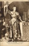 CPA Musee Du Louvre Ecole Francaise Ingres Jeanne d'arc au sacre de Charles VII
