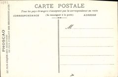 VINTAGE POSTCARD Marine Most exquisite Phoscao Publicity Of the Lunches