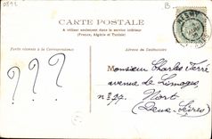 CPA A La Peche on Se Rend Service Crabe Poisson Humour