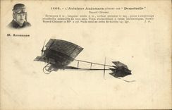 CPA Aviateur Audemars Demoiselle Avion Bayard Clement 