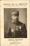 CPA Emprunt de la Nation Les vainqueurs de la Marne General Gouraud Militaria 