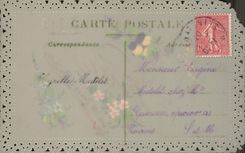 CPA Fantaisie Fleurs