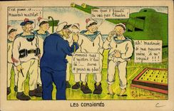 CPA Fantaisie Marins Consignes Illustrateur Godreul Militaria