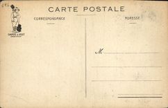 Marineros de la fantasía de la POSTAL de la VENDIMIA el ilustrador Godreul Militaria del jugo