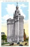VINTAGE POSTCARD Municipal The Building New York City