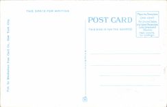 VINTAGE POSTCARD Telephone And Telegraph Building New York City Tram