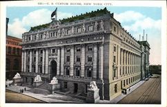 VINTAGE POSTCARD Custom House New York City